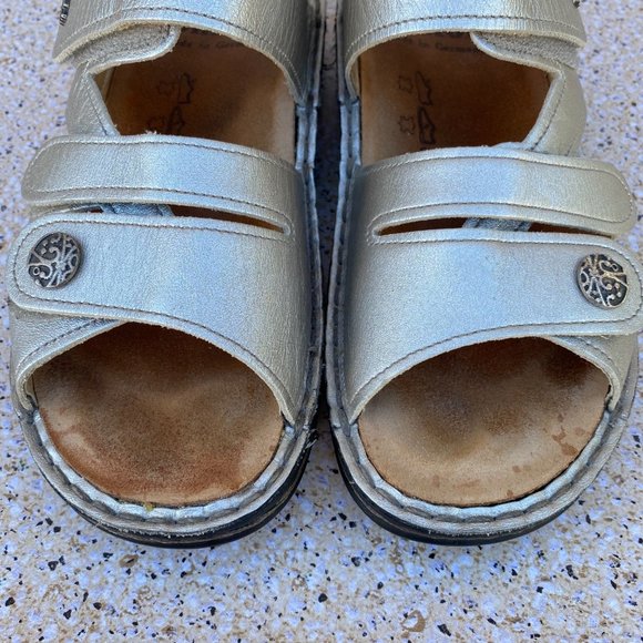FINN COMFORT Strap Sandals Sling Back Leather Comfort Size 37 - Picture 7 of 16